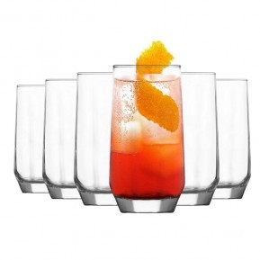 Lav Diamond Long Drink Glass 385Cc 3pc Set...