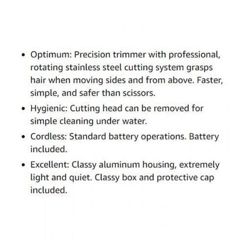 Moser Senso Nose & Ear Trimmer