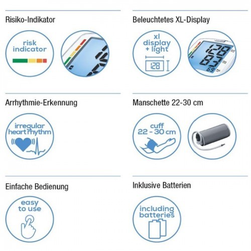 Beurer BM44 BP Monitor Health