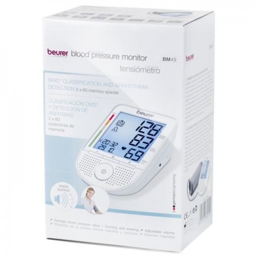 Beurer Bm49 Bp Monitor Speaker Function Health