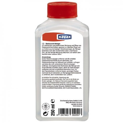 Xavax Glass Ceramic Cleaner 250Ml