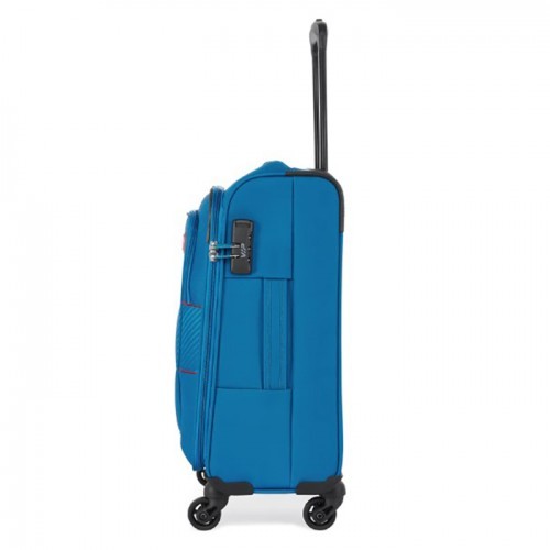 VIP Luggage California Soft Trolley Bag Cabin Assorted Colors 1Pc 54Cm