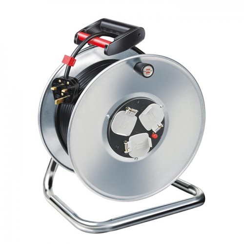 Brennenstuhl Cable Reel Extension Steel 50Mtr