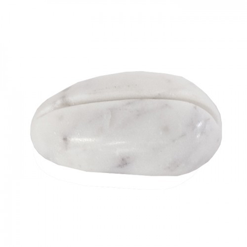 Stone Place Card Holder White Marble 6Cm