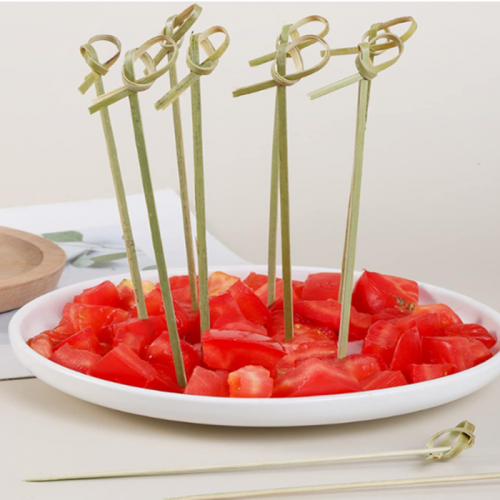 Bamboo Knot Skewers food picks 15cm 1x100pcs  Disposables