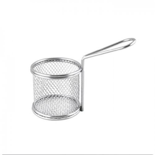 FNS Mini Fryer Round Stainless Steel