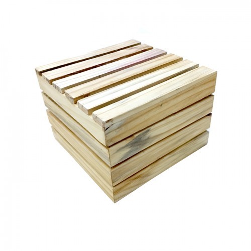 FNS Wooden Riser Medium 26x26x18Cm Hotel Buffet Display