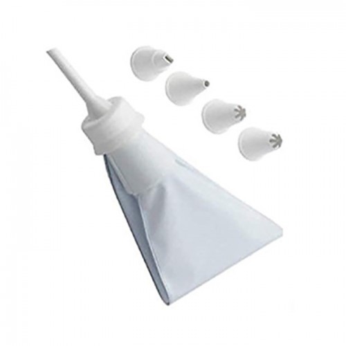 Pedrini Icing Lined Bag with 5 Nozzles Baking Cookie Cake