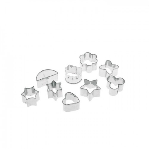 Pedrini Cookie Cutter Stainless Steel 9Pcs Set Baking