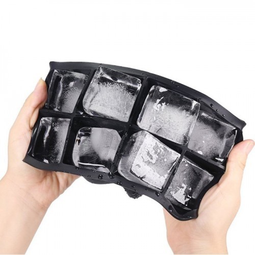Ice Mould Silicon Diamond 8 slots 1Pc Kitchen Hotel Bar Party