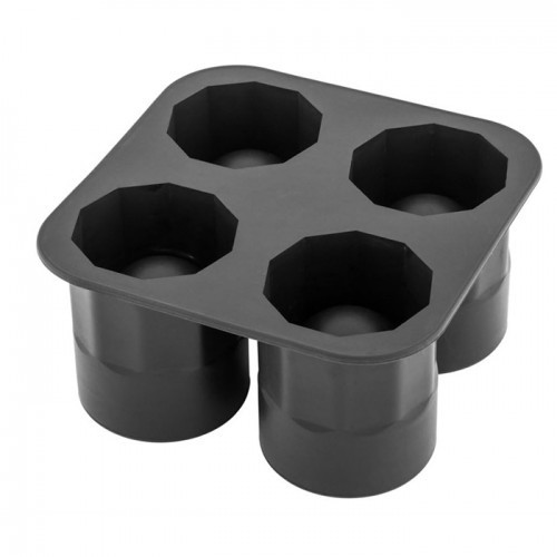 Ice Mould Silicon Shot Glass Shape 6 slots 1Pc Kitchen Hotel Bar Party
