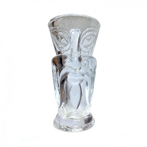 Tiki Tribal Face Unique Glass Assorted Designs 1Pc 410Ml Party Kitchen Hotel Glassware Event Gift