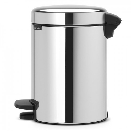 Brabantia Pedal Bin Newclon Brilliant Steel 12L Bath Kitchen Hotel