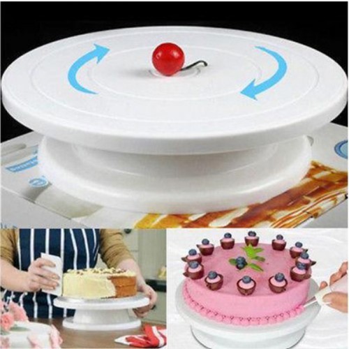 Cake Stand Revolving 28Cm