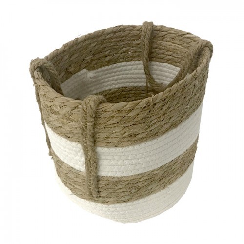 Woven Basket Grocery Bag Gifting 27x27cm Home Decor Kitchen Deals