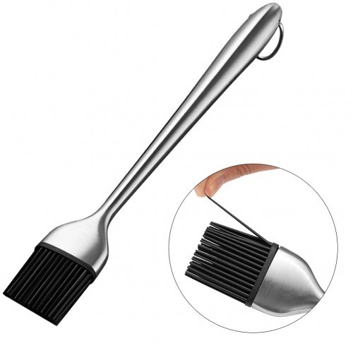 Aminno Stainless Steel Oil Brush Large