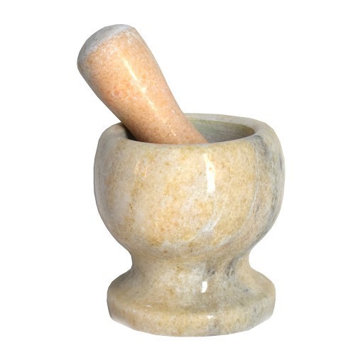 Mortar and Pestle Stone Marble 10Cm Kitchen Deals