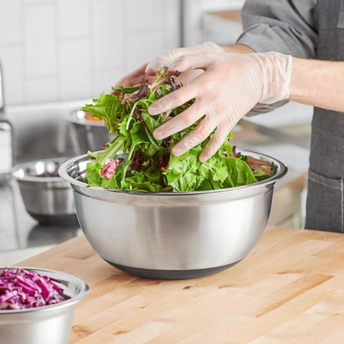 Mixing bowl Stainless Steel Rubber Grip Base 18Cm