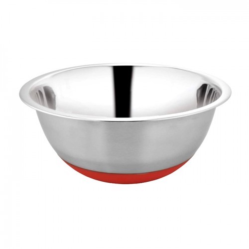 Mixing bowl Stainless Steel Rubber Grip Base 26Cm Kitchen Hotel