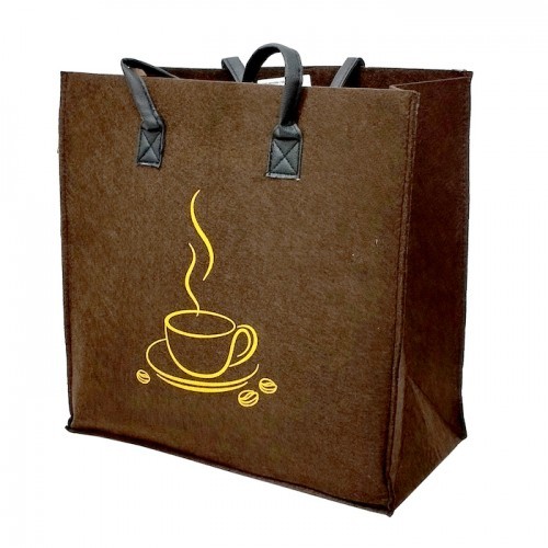 ​Non Woven Carry Bag Brown 34Cm Gifting Party