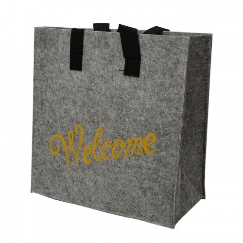 ​Non Woven Carry Bag Dark Grey 34Cm Gifting Party