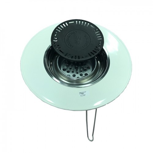 Bbq Grill Round Foldable 60x60Cm
