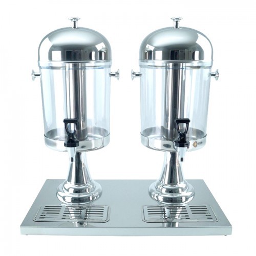 Beverage Juice Dispenser Double