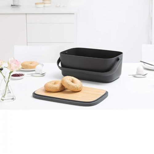 Brabantia Bread Baked Goods Bin 1pc Assorted Colors Picnic Bakery Kitchen Hotel