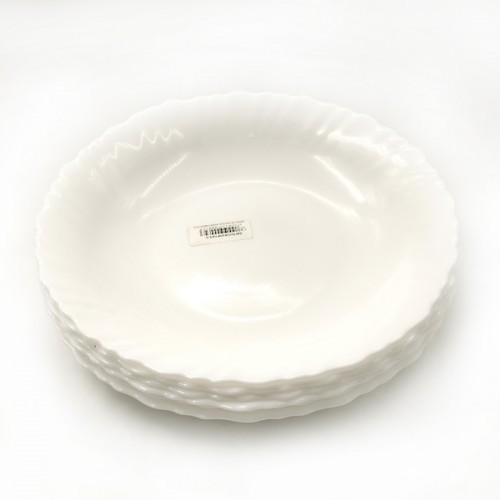 Endura Soup Plate Royal White 23Cm 4Pcs Set