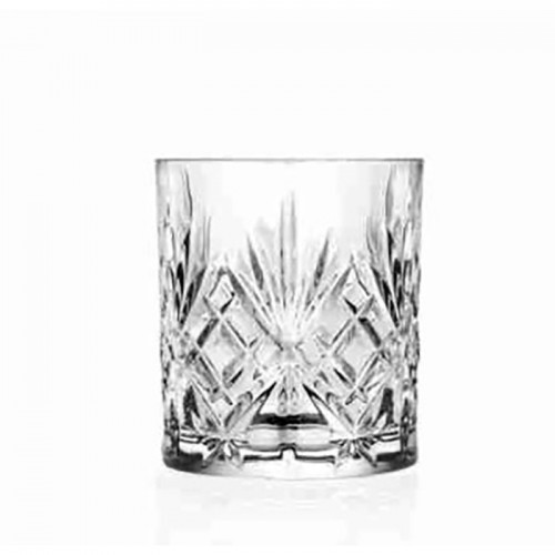 RCR Melodia Glassware Liqueur Tumbler 6pc Set 8Cl