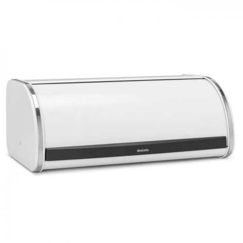 Brabantia Bread Baked Goods Bin Roll Top White Bakery Kitchen Hotel