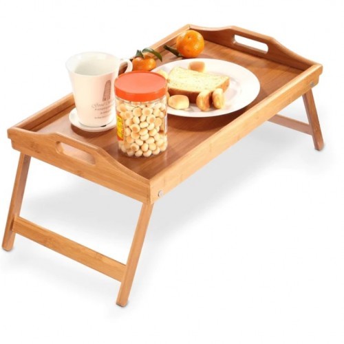 Bamboo Breakfast Tray 50x30Cm Kitchen Deals