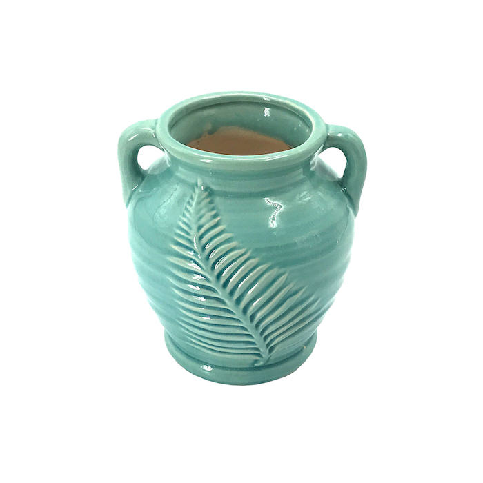 Ceramic Vase With Handle 15cm