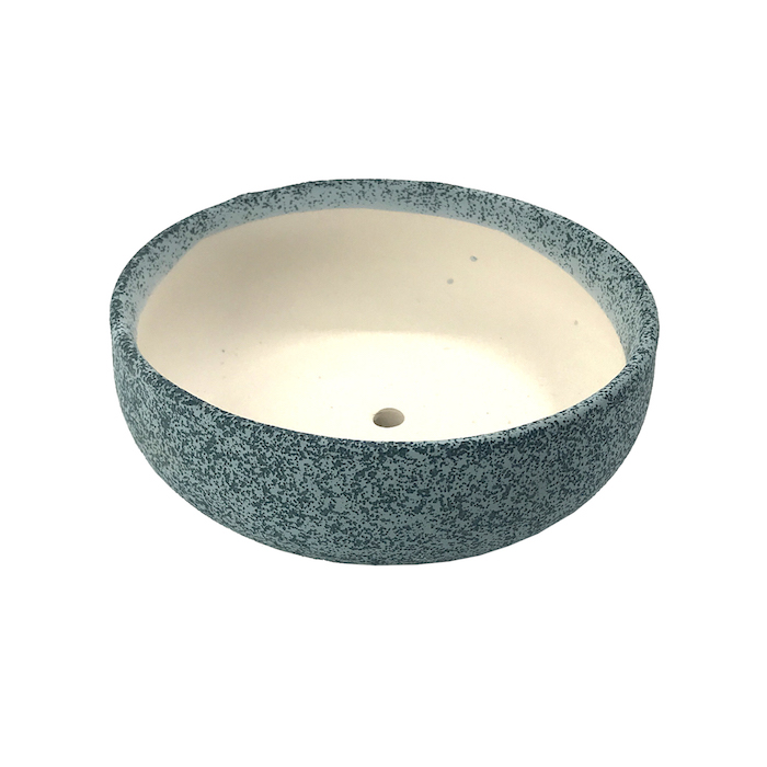 Ceramic Small Planter 14cm Grey