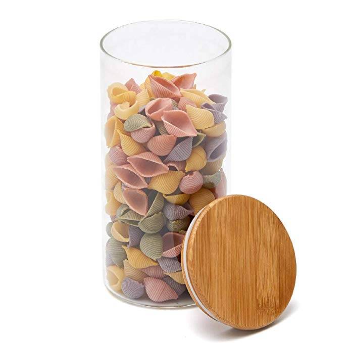 Cereal Jar Bamboo Lid 500Ml