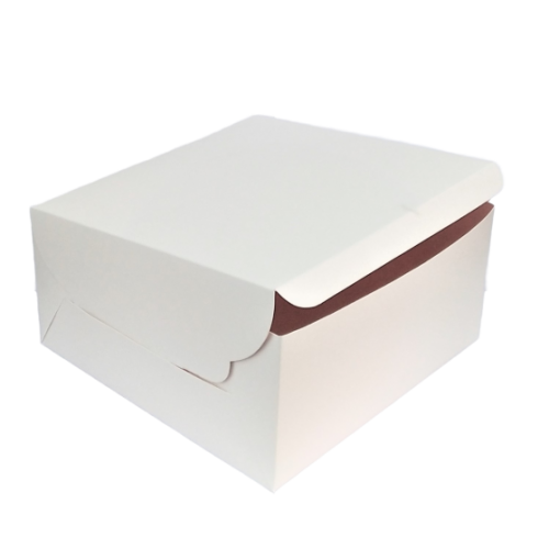 White Disposables Cake Box 35Cm 1set x 20pcs Each