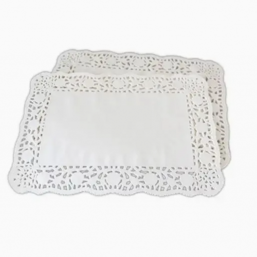 White Doyley Paper Rect. 24x15Cm 1x250pcs Disposables