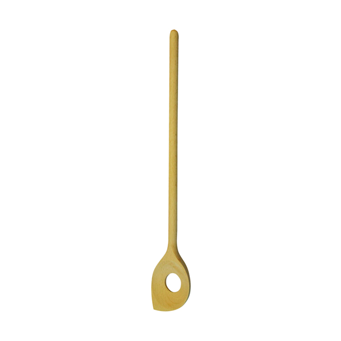 Eller Pointed mixing spoon with hole 30Cm
