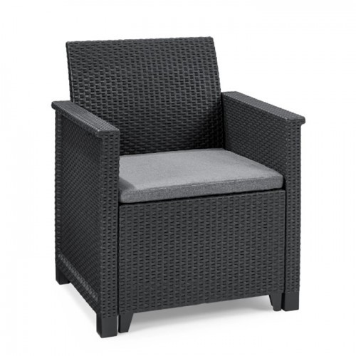 Keter Emma 3 Seater Lounge Set Outdoor Furniture