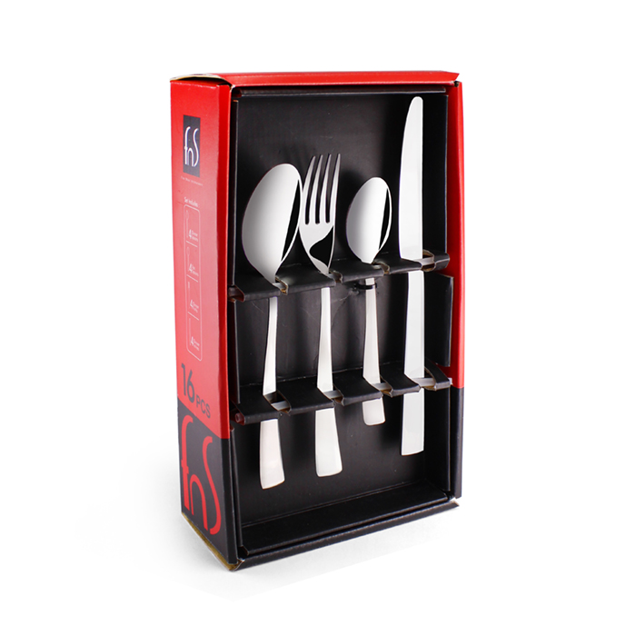 FNS Milan 16Pcs Cutlery Set Tableware Spoon Fork Knife