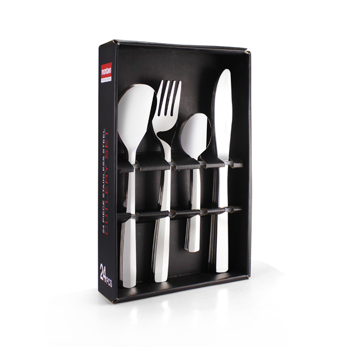FNS Montavo Maya 24Pcs Cutlery Set Tableware Spoon Fork Knife