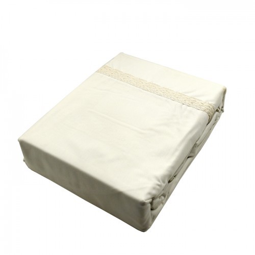 Luxury Lace Hem King Bedsheet Set Offer 2 Pcs Pack
