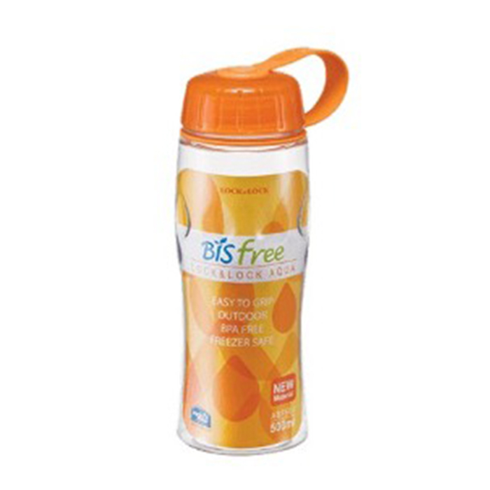 Lock and Lock Waterdrop 500Ml Orange Bottle Deals