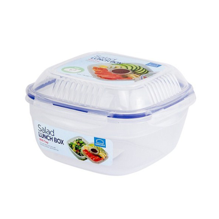 Lock and Lock Container with Salad Divider 950Ml