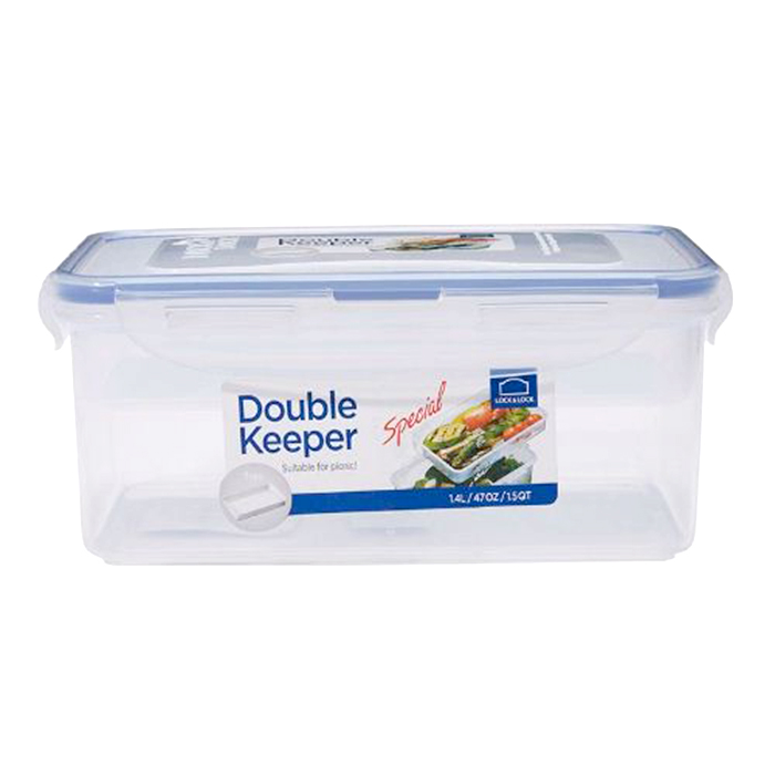Lock and Lock Double Keeper Container With Tray