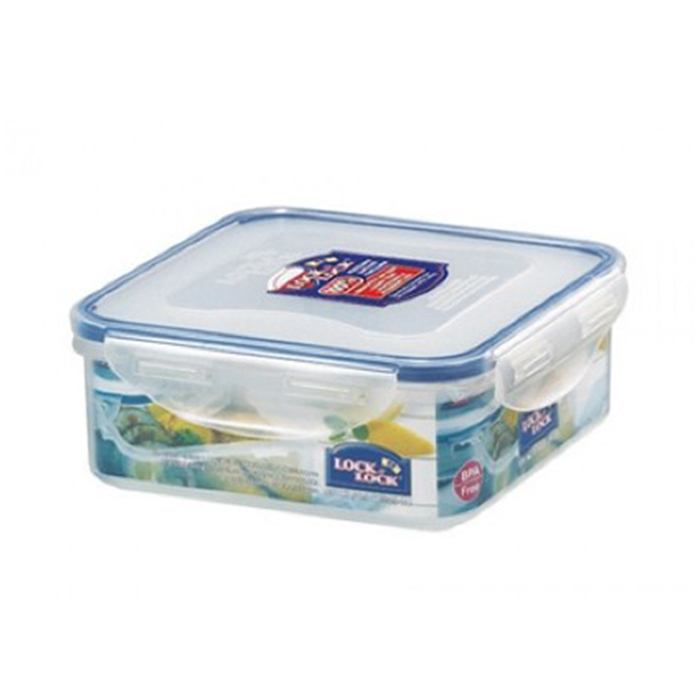 Lock and Lock Square Short Food Container 430Ml
