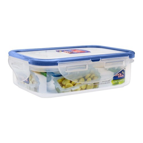 Lock and Lock Rectangle Short Food Container 350Ml Deals