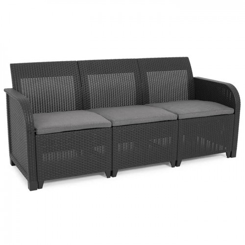 Keter Sanremo 3 Seater Sofa Set Outdoor Furniture