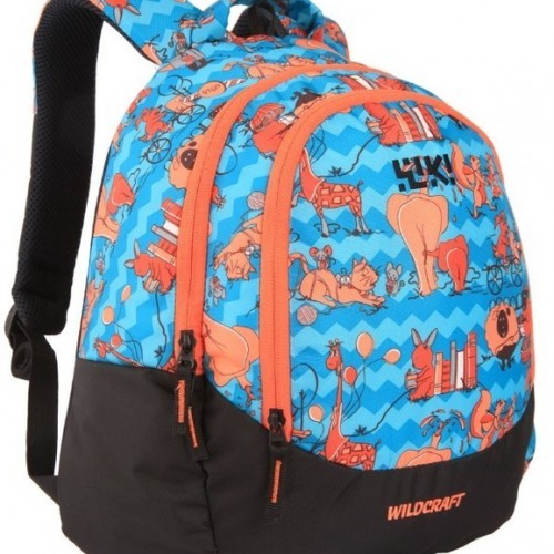 Wildcraft Wiki Zoo2 School Bag Backpack 14inch