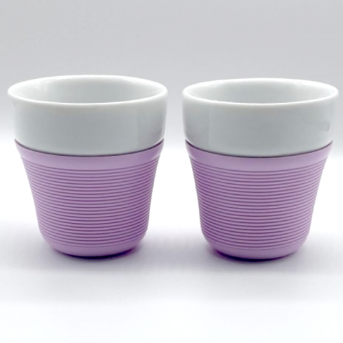 Espresso Cup Set of 2 same color Leo Assorted Colors Kitchen